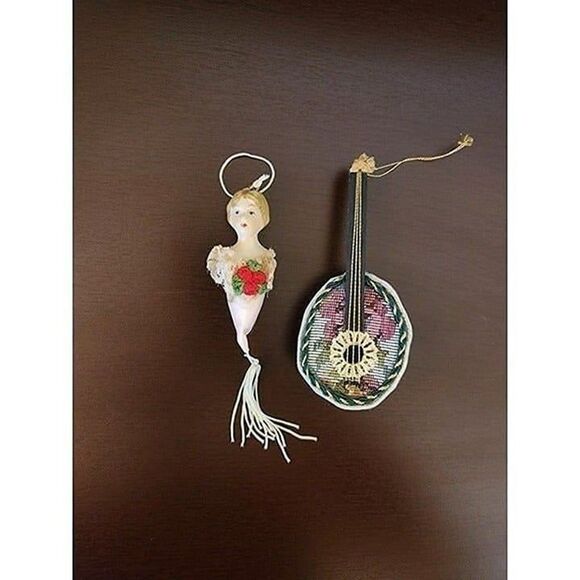 Vintage Victorian Themed Christmas Ornaments - Picture 1 of 9